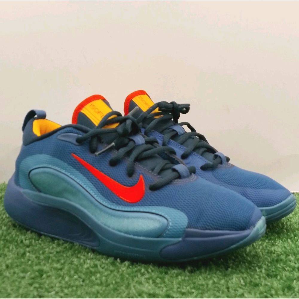 Nike IsoFly Basketball Shoes Size 5Y Youth Big Kids Navy Aegean Storm Cosmic